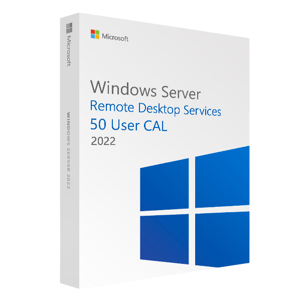 Windows Server 2022 Remote Desktop Services User connections (50) CAL